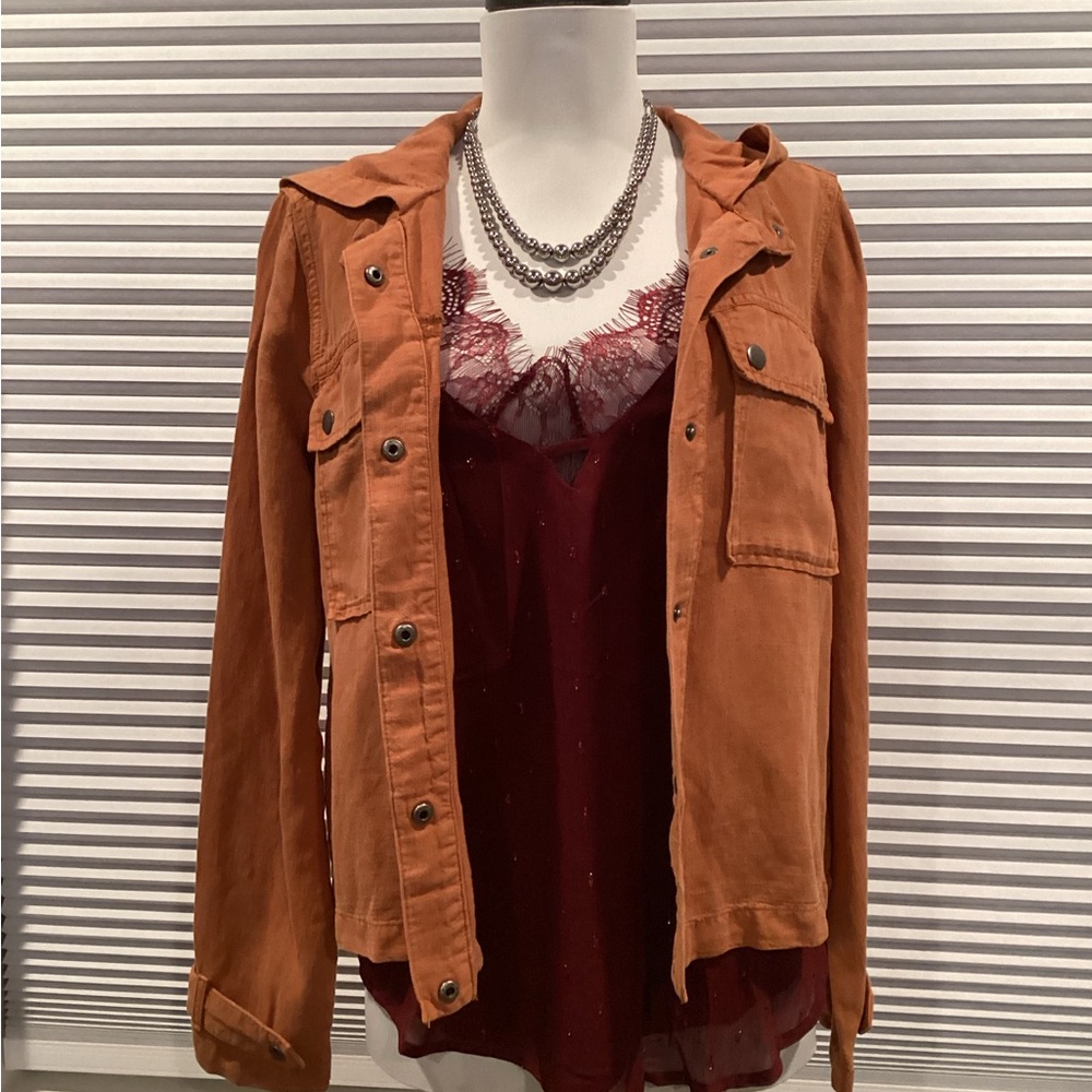 Kenneth Cole New York Women's Rust Utility Jacket